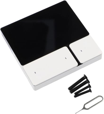 Slim Bedieningspaneel - Centrale Controller - Domotica Besturing - Asymmetrisch Toetsenbord - 11 x 11 x 6 cm - Wit