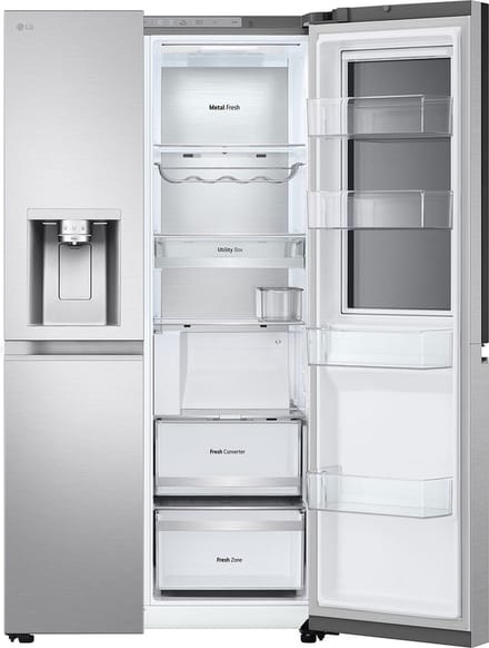 LG InstaView GSXE90BSAD American-Style Smart Fridge