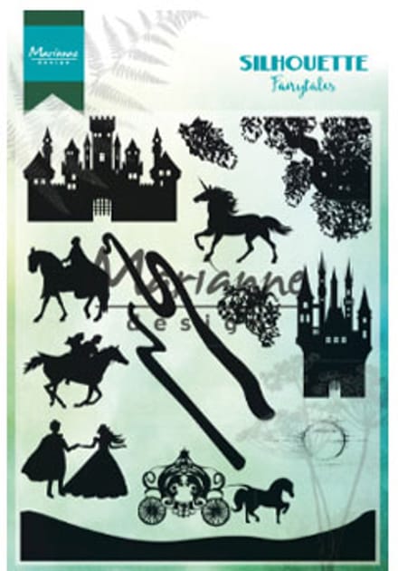 Stempel - Clear stamps - Marianne Design - silhouette fairytales
