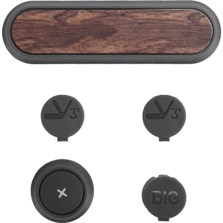 Magnetische Kabelclips Multifunctionele Desktop Kabelmanagement Organizer voor Thuis Kantoor Auto GebruikWalnoot gray