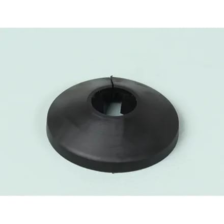 Sencys Buisrozet Zwart 15mm 4stuks