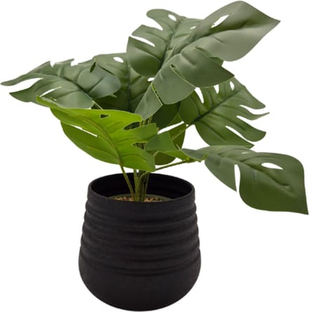 Deco4yourhome® - Bloempot - Plantenpot - 13cm - Zwart - Black