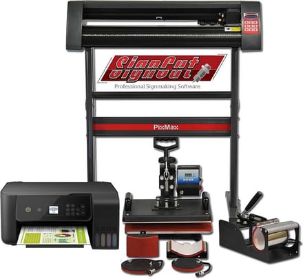 Da vinci 5-in-1 hittepers - zwart - 38x38 cm - snijplotter & printer