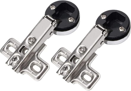 Dailygoody - Glazen deurscharnier - Hydraulisch softclose-scharnier