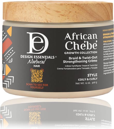 Design Essentials African Chébé Braid & Twist-Out Strengthening Crème