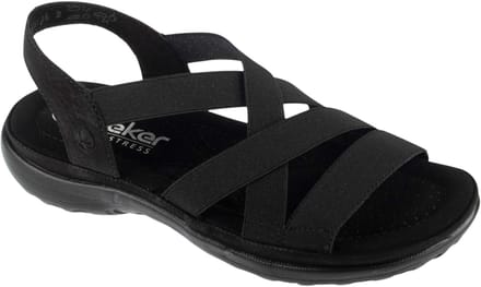 Rieker Sandals, Vrouwen, Zwart, Sandalen, maat: 40