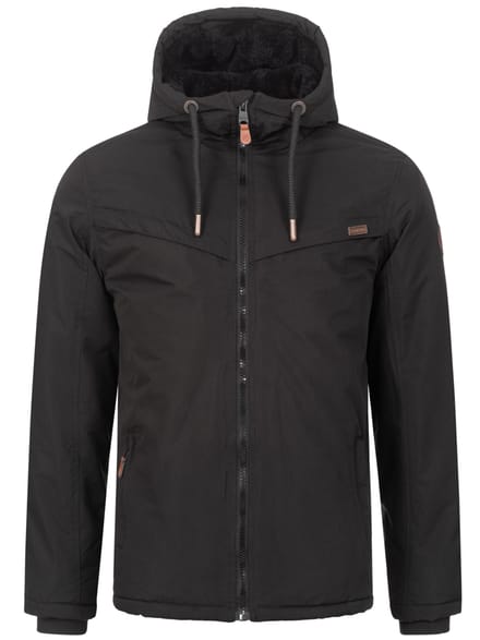 Alessandro Salvarini heren winterjas AS-331 met teddyvoering en capuchon
