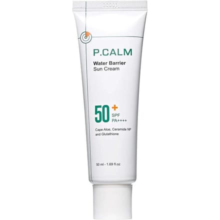 [P.CALM] Water Barrier Zonnebrandcrème SPF 50+ PA++++ 50ml white