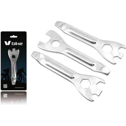 Wielverwijder set - multifunctionele sleutels Vicma