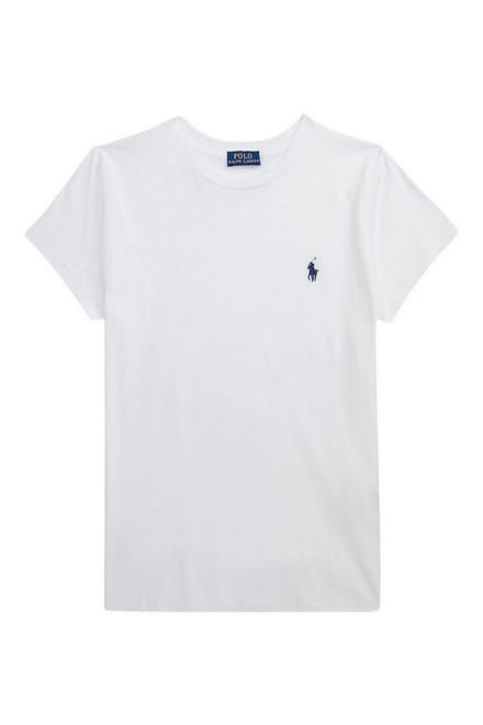 Ralph Lauren T-shirt en Polo Bianco