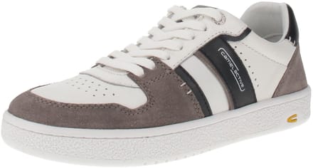 camel active Sneakers van glad leer en suède - Maat menswear-41 - Blauw