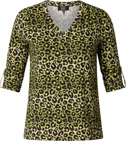 ES&SY Shirley Jersey Shirts - Green/Multi-Colour - maat 40