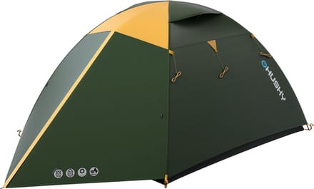 Husky Tent Boyard Polyester/Nylon 210 X 400 Cm - Groen - 4 Persoons