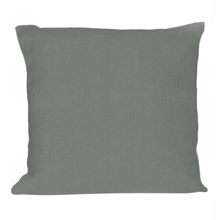 Frotte Kussensloop 40x40cm Lichtgrijs - Zacht & Onderhoudsvriendelijk