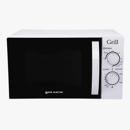 Magnetron met Grill 20 Liter RVS 5 Niveaus Ontdooifunctie Timer 700W