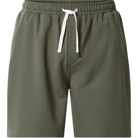 esmara Men Heren shorts - met wafelstructuur (Kaki, S)