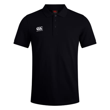 Canterbury Heren Waimak Polo Shirt (Zwart)