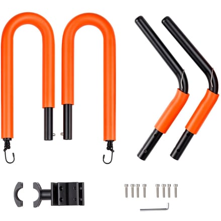 Fiets Surfplank Rekken Fiets Surfplank Hanger Compatibel met Shortboards Longboards Paddleboards orange