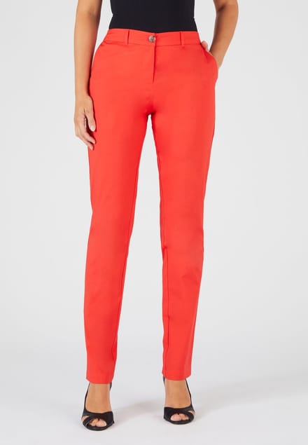Damart - Chinobroek - Dames - Roze - 36