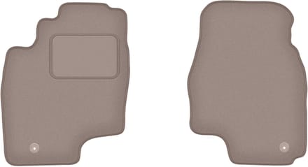 Beige voormatten voor: Toyota Previa II minivan (2000-2005)