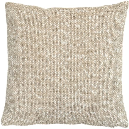 Linnoo Sierkussen Beige Crème - Zacht Grof Geweven & Comfortabel