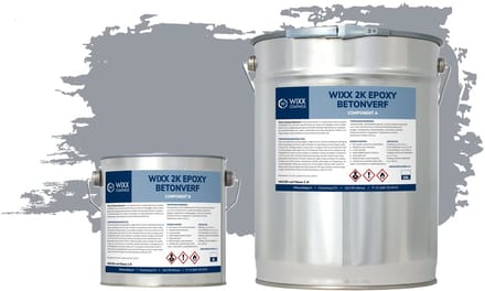 Wixx 2K Epoxy Betonverf - 20L - 20L - RAL 7040 | Venstergrijs