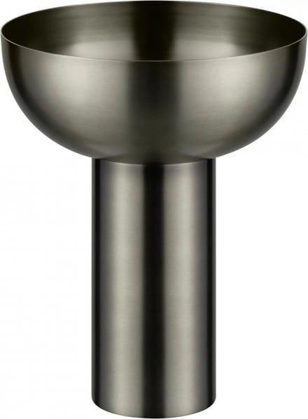 Miyabi Vaas Burned Metal Hoog | Bruin / Donkergrijs | Staal