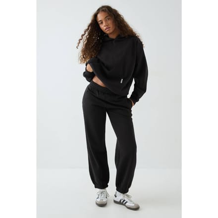 Dames DSGN Studio Oversized Cuffed Jogger | Zwart | Maat: Medium
