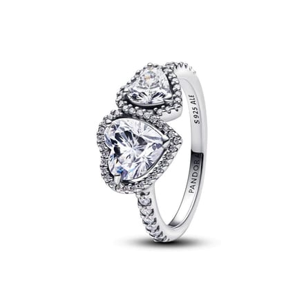 Ring Dames Pandora 193659C01-54 Zilverkleurig 14