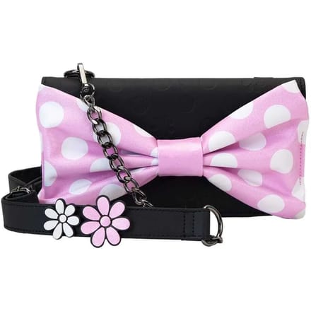 Schoudertas Loungefly Disney by Loungefly Minnie Floral Rock the Dots