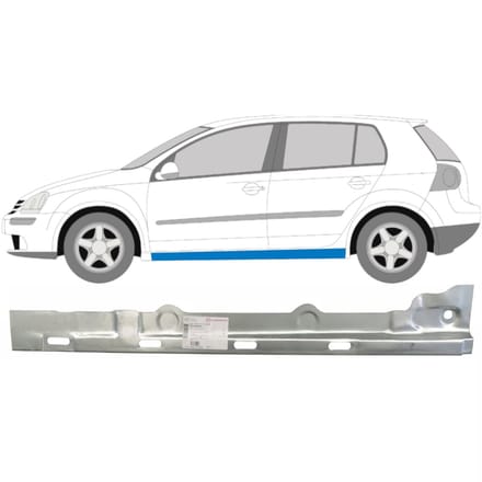 Binnenste reparatie dorpel voor Volkswagen Golf 5 2003-2009 / Links