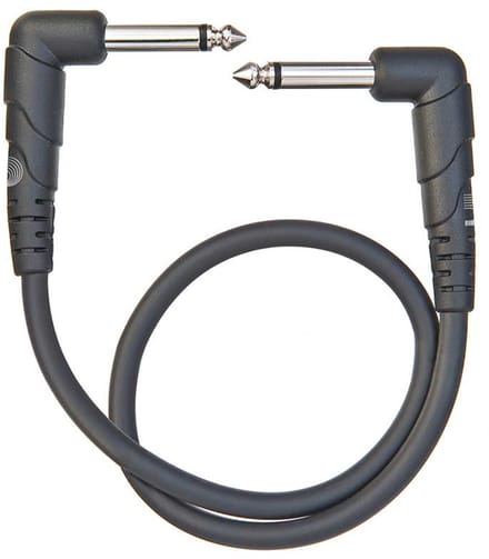 D'Addario PW-CGTPRA-01 Classic Series Patch Cable haaks 30 cm
