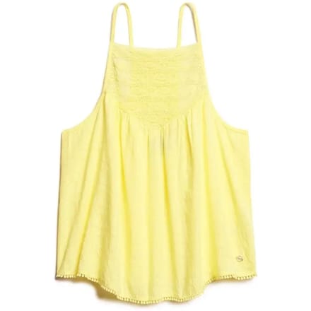 Superdry - Cami strandtopje met kant - Dames - Tops