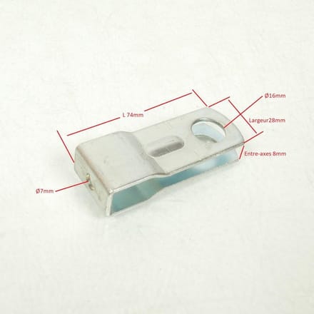 Kettingspanner Generiek voor Peugeot Ø16mm Ø7mm L75mm l28mm Nieuw