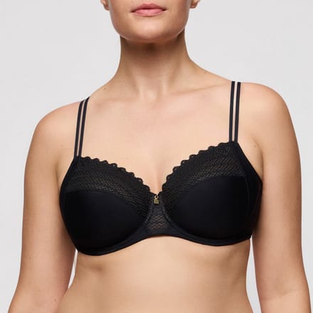 PrimaDonna Twist Twist Side Volle Cup Beugel Bh 0142570 Charbon - maat EU 75C / FR 90C