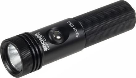 Anchor Dive Lights - FANORE - Duiklamp | Zwart | Spot - 650 lumen