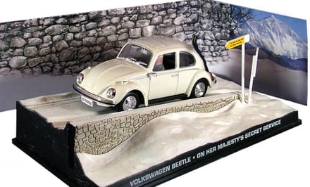 Volkswagen Beetle On her Majesty's Secret Service 1:43