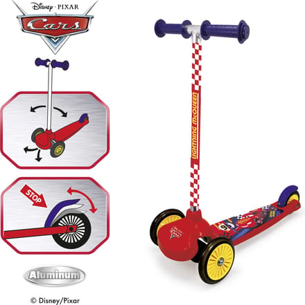 Smoby - Cars Twist scooter - Step - Vanaf 3 jaar - Tot 20kg.