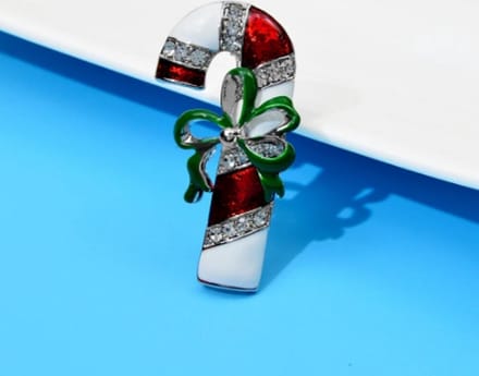 Broche 039 Kerst Zuurstok