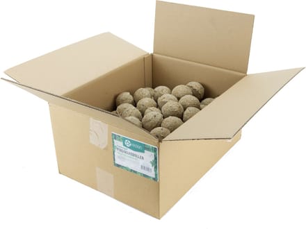 Hadivo Pindakaasbollen zonder net, doos 100. stuks
