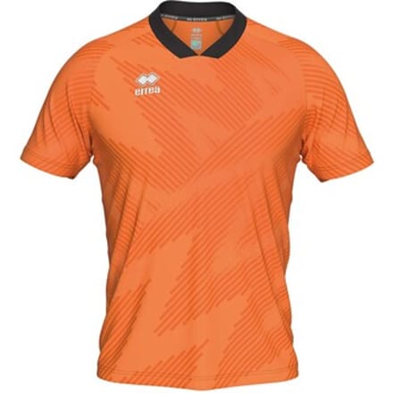 T-Shirt Errea Peter Maglia Mc Ad Arancio_Fluo - Sportswear - Volwassen
