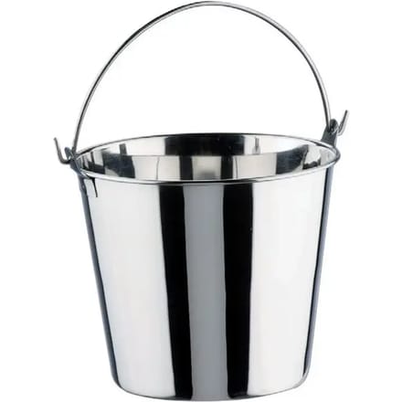 Roestvrijstalen emmer Lacor Garinox 1,4 L