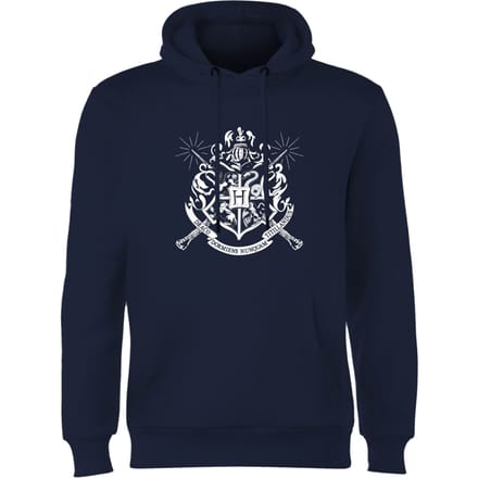 Harry Potter Hogwarts House Crest Hoodie - Navy - S