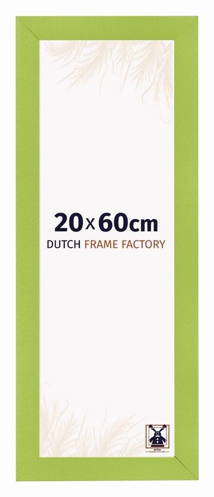 Fotolijst 20x60 cm - MDF - Groen - Praag