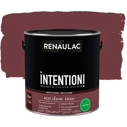 Renaulac Intention Muurverf - Extra Mat - Show Time - 2,5l