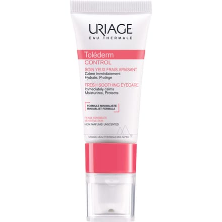 Uriage Tolederm frisse kalmerende verzorging ogen TP 15 Milliliter