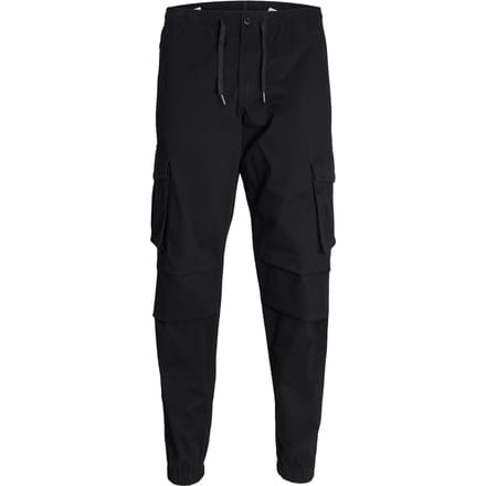 JACK & JONES Kane Noah Cuffed Cargo loose fit - heren cargo broek - zwart