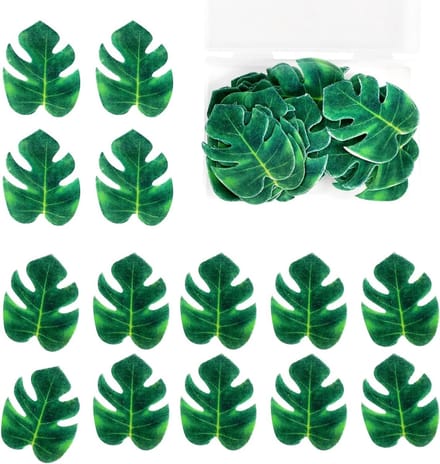Solidchoice - Set van 48 Tropische Cupcake Decoraties voor Feesten