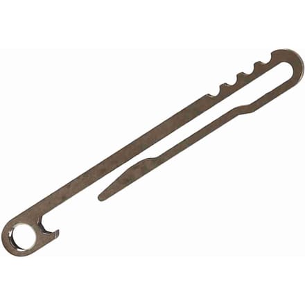 Buitenuitrusting Titaniumlegering EDC Sleutelhanger Riemclip Sneltrekkende Sleutelhanger brown