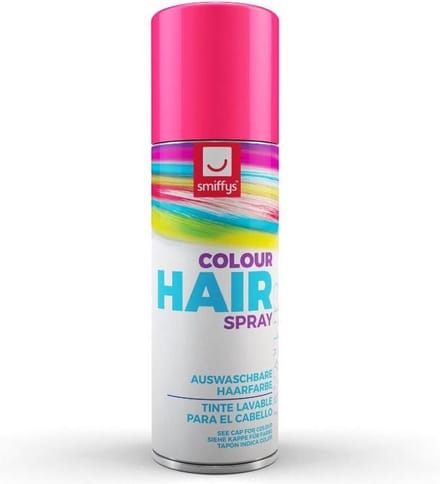 Smiffys - Hair Colour Haarlak - Roze